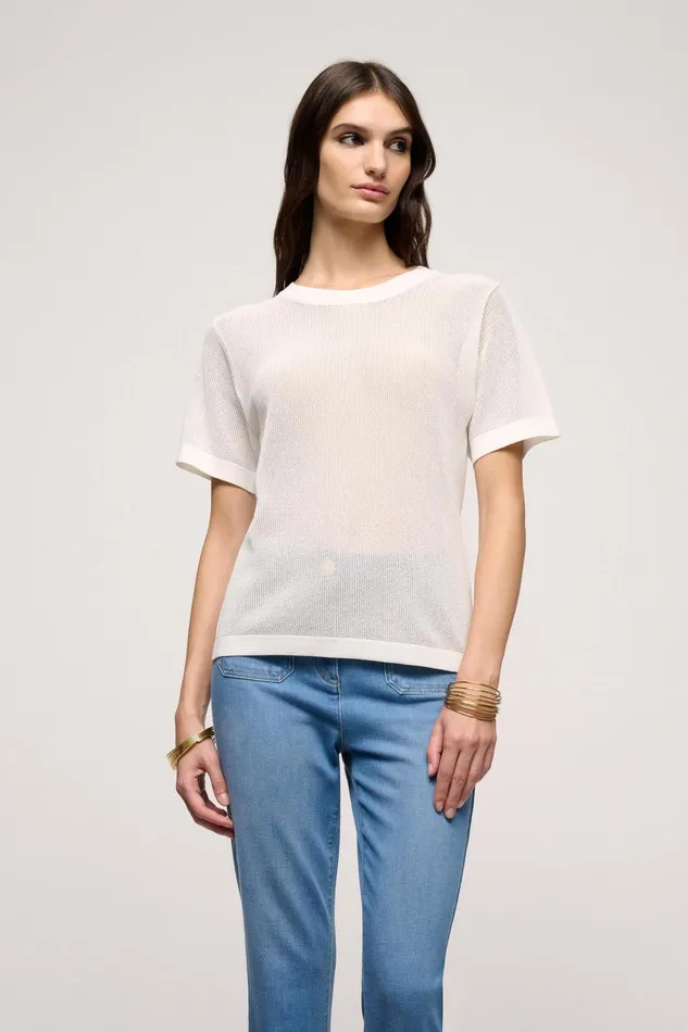Luisa Spagnoli Tops And TShirts Curriculum Cream 8211 Women Luisa Spagnoli Tops And TShirts Curriculum Cream 8211 Women