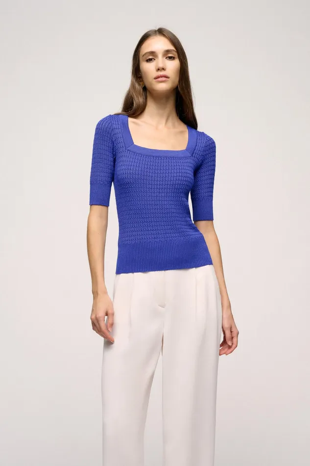 Luisa Spagnoli Tops And TShirts Materno Bluette 8211 Women Luisa Spagnoli Tops And TShirts Materno Bluette 8211 Women