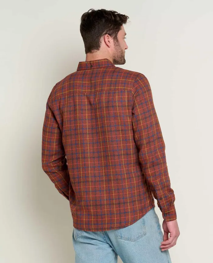 Men039s Airsmyth Long Sleeve Shirt Dark Roast ToadandCo Shirts