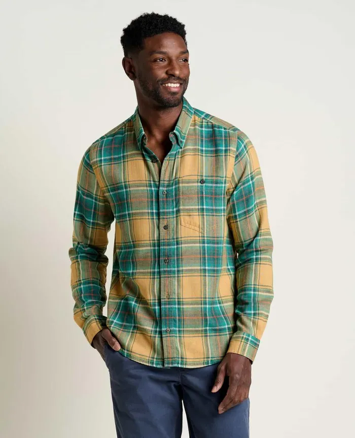 Men039s Airsmyth Long Sleeve Shirt London Fog Windowpane ToadandCo Shirts