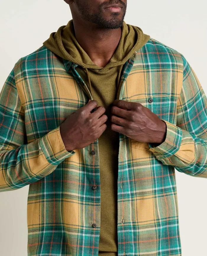 Men039s Airsmyth Long Sleeve Shirt London Fog Windowpane ToadandCo Shirts