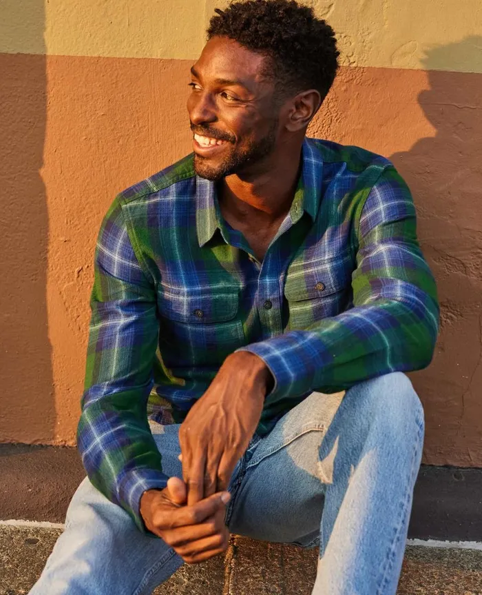 Men039s Creekwater Flannel Shirt Pasture ToadandCo Shirts