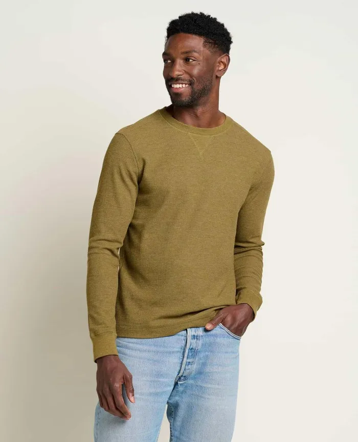 Men039s Framer II Long Sleeve Crew Fir ToadandCo TShirts