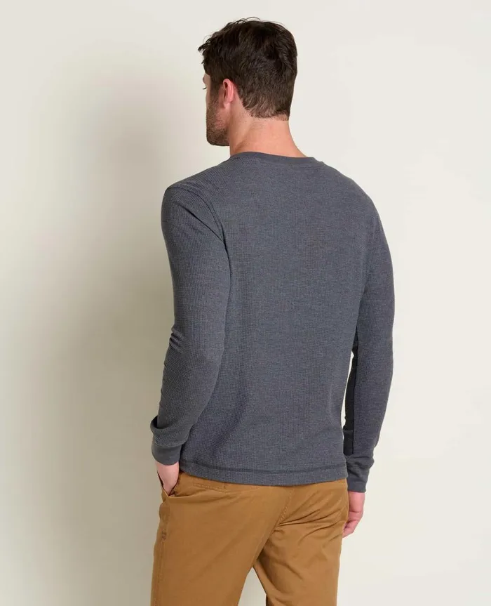 Men039s Framer II Long Sleeve Crew Soot ToadandCo TShirts