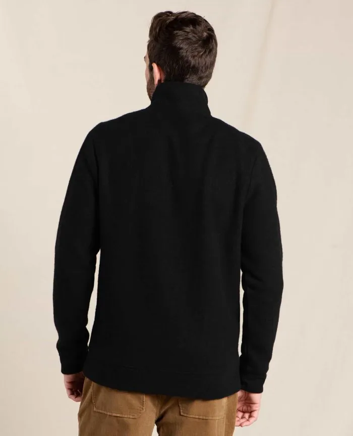 Men039s Kennicott Quarter Zip Sweater Black ToadandCo Jackets and Layers