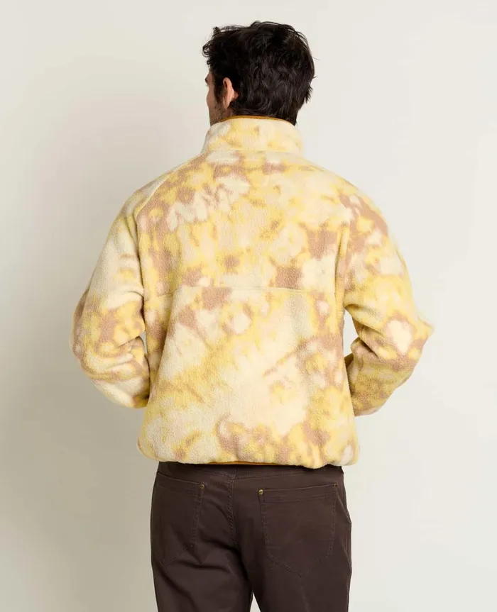 Men039s Men039s Campo Fleece Pullover Barley Tie Dye Print ToadandCo Jackets and Layers