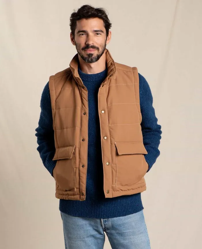 Men039s Men039s Forester Pass Vest Adobe ToadandCo Jackets and Layers