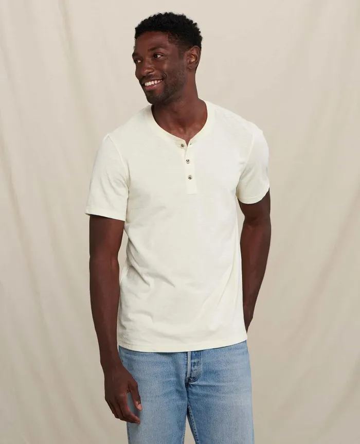 Men039s Men039s Primo Short Sleeve Henley Salt ToadandCo TShirts