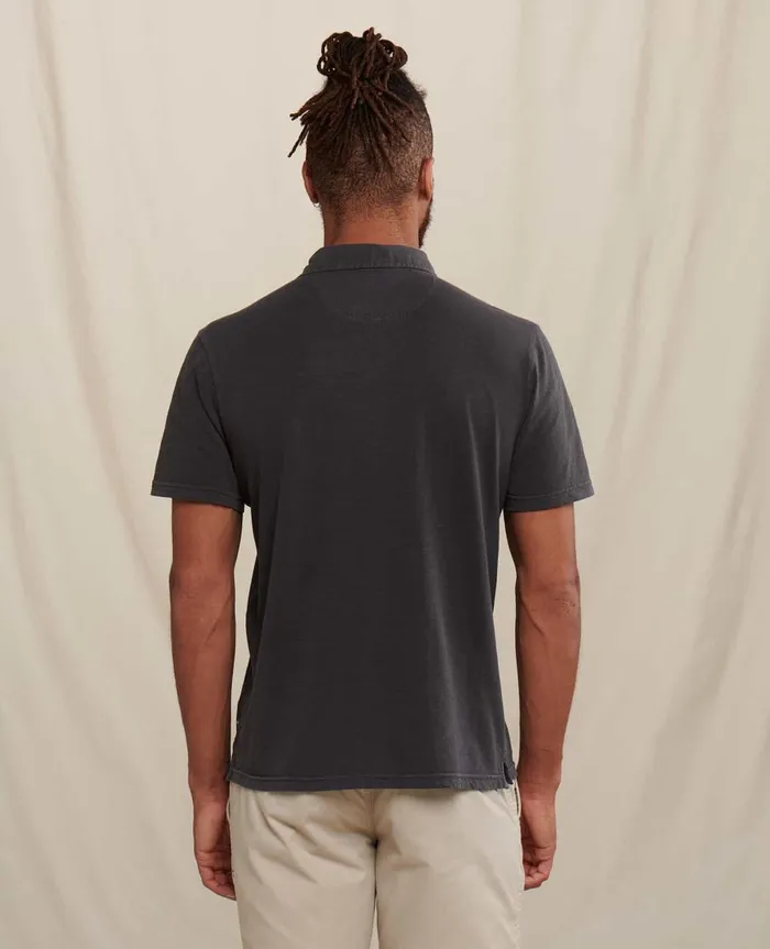 Men039s Men039s Primo Short Sleeve Polo Soot ToadandCo Shirts