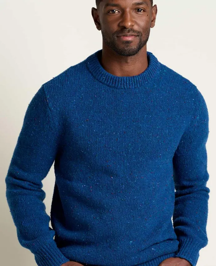 Men039s Men039s Wilde Crew Sweater True Navy ToadandCo Sweaters