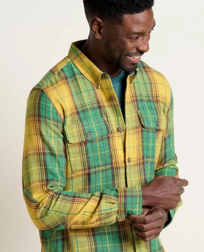 Men039s Ranchero Long Sleeve Shirt Jadeite ToadandCo Shirts