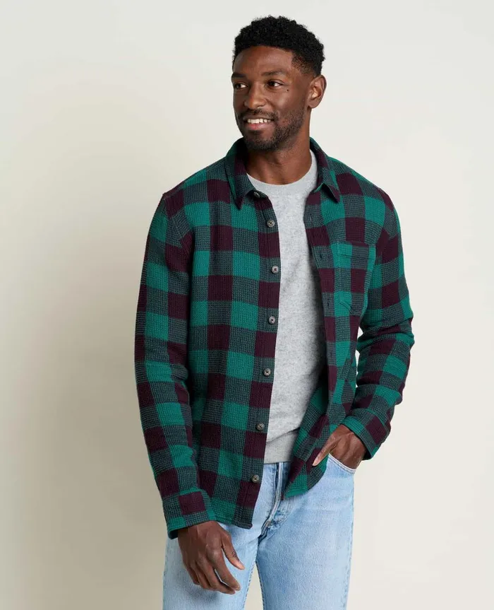 Men039s Sedgewick Long Sleeve Shirt Jasper Buffalo Check ToadandCo Shirts