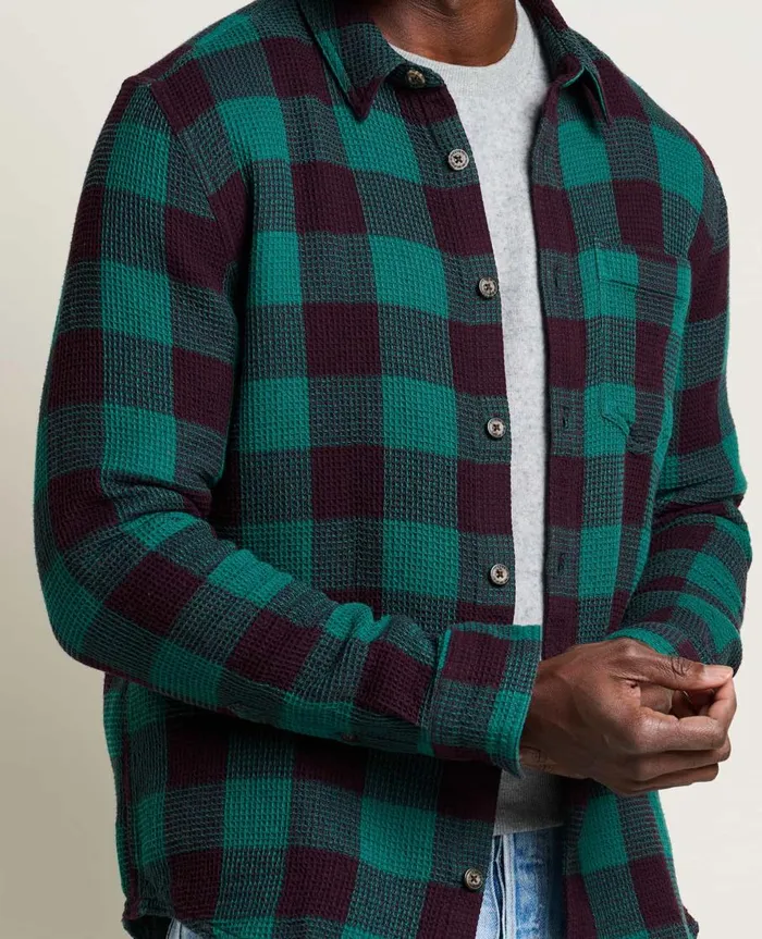 Men039s Sedgewick Long Sleeve Shirt Jasper Buffalo Check ToadandCo Shirts