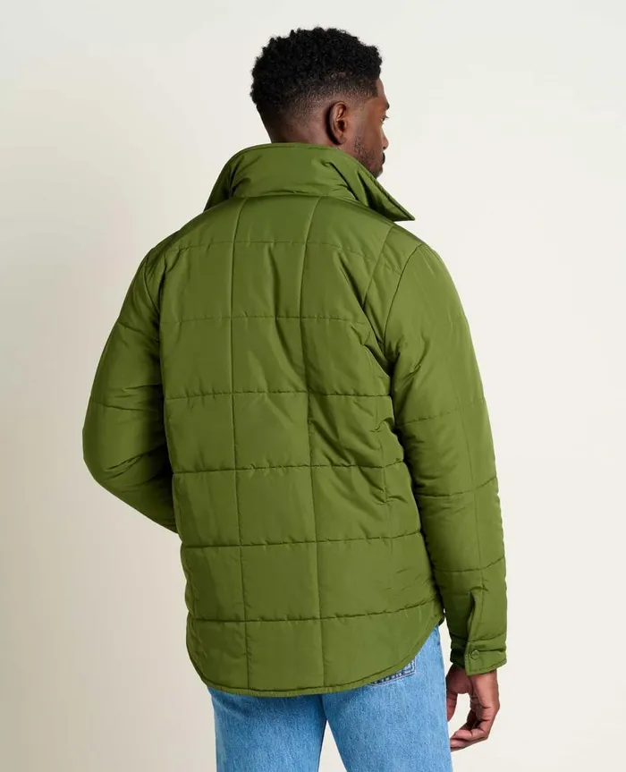 Men039s Spruce Wood Shirt Jacket Chive ToadandCo Jackets and Layers