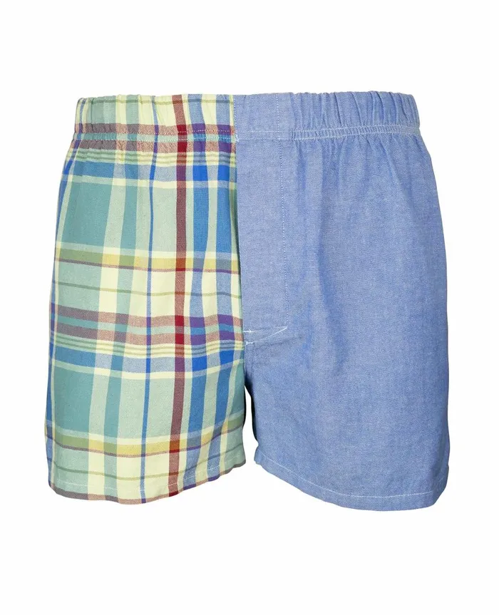 Men039s Woven Boxer Breakwater Plaid ToadandCo Underwear and Accessories