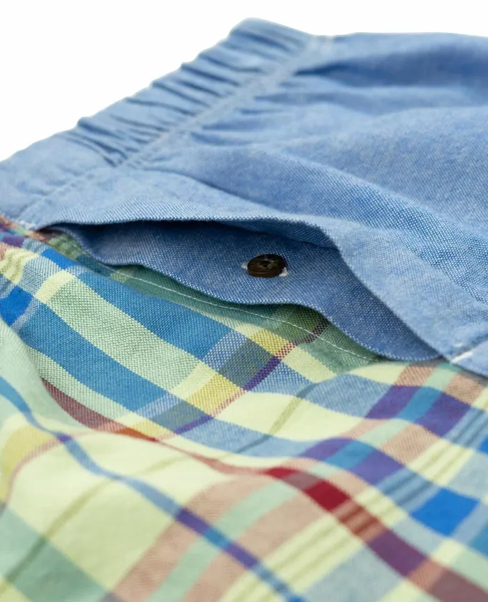 Men039s Woven Boxer Breakwater Plaid ToadandCo Underwear and Accessories