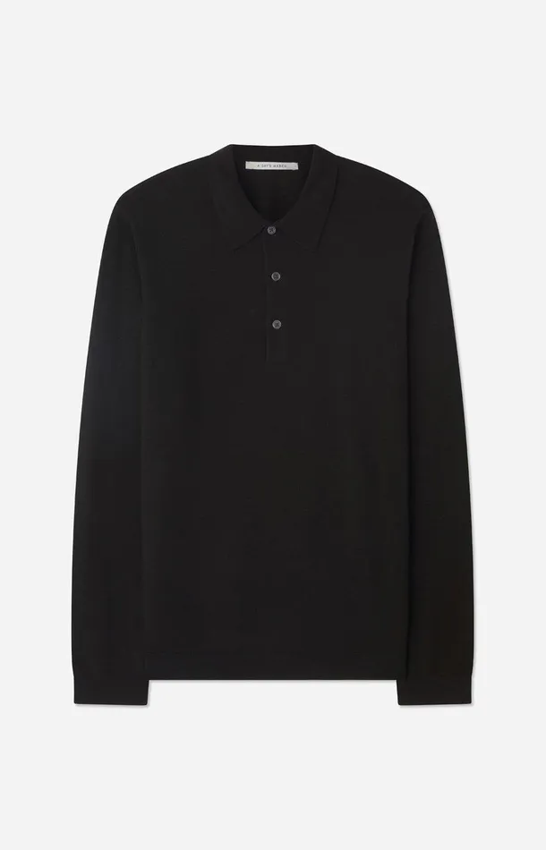 Men A Day039s March Knitwear Ambroz Merino Polo