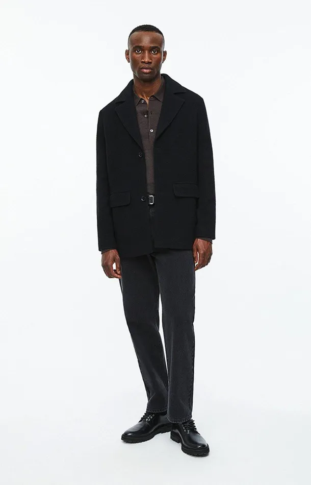 Men A Day039s March Outerwear Granta Heavy Wool Jacket