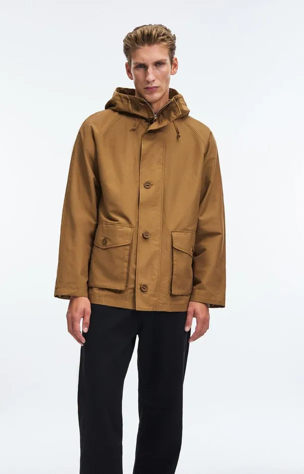 Men A Day039s March Outerwear Port Short Nylon Parka Men A Day039s March Outerwear Port Short Nylon Parka