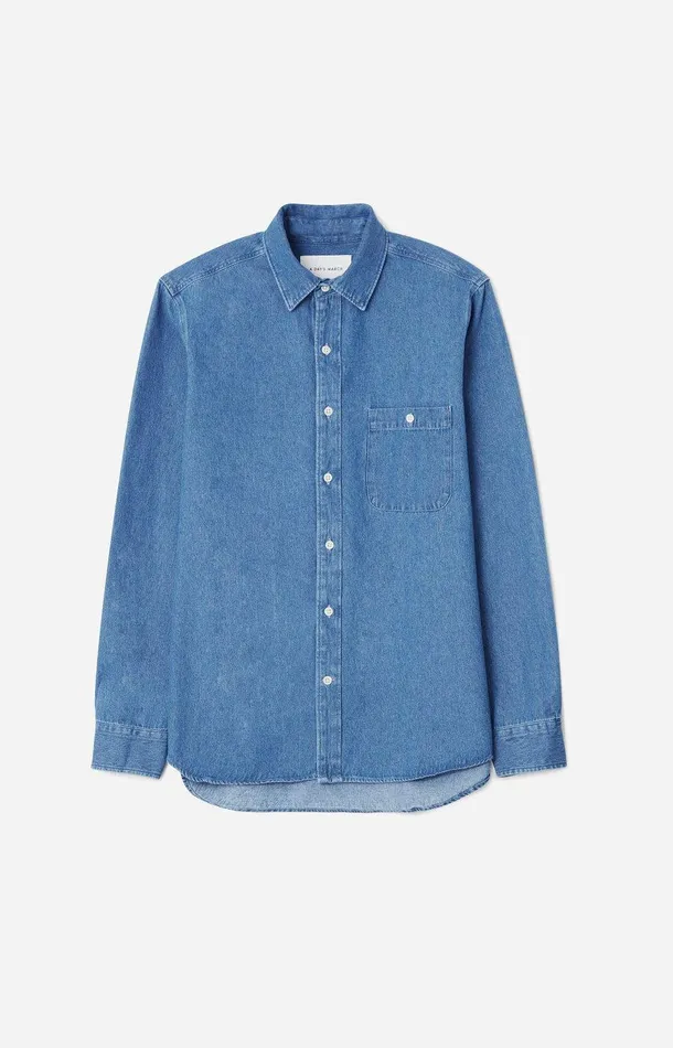 Men A Day039s March Shirts Mason Sturdy Denim Shirt