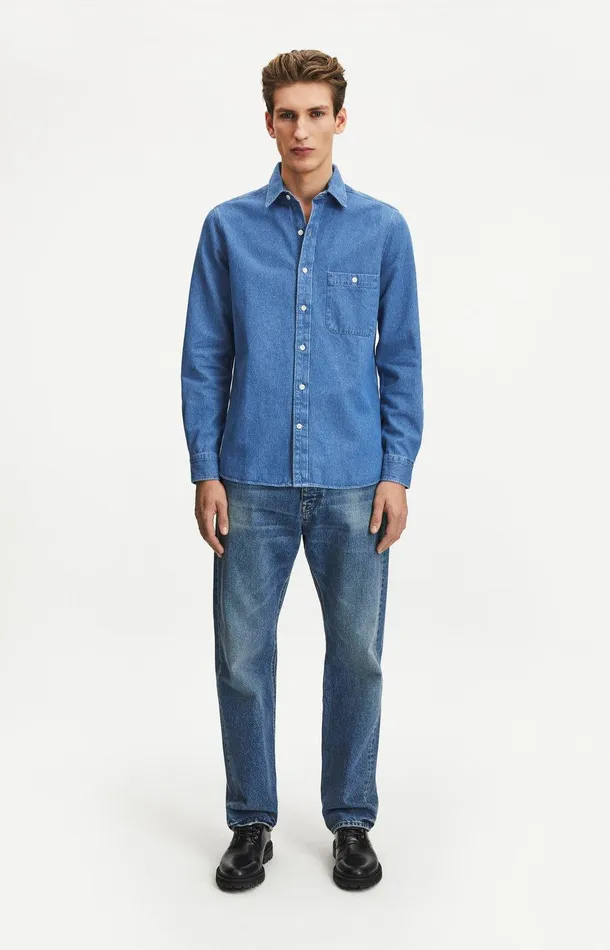 Men A Day039s March Shirts Mason Sturdy Denim Shirt