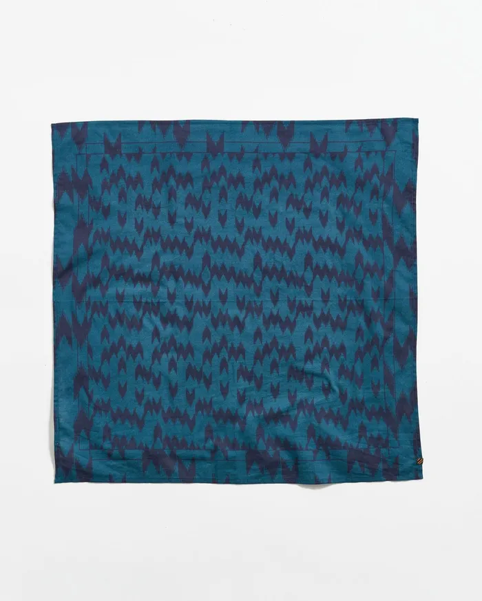 Men Accessories Billy Reid Barn Quilt Bandana Blue