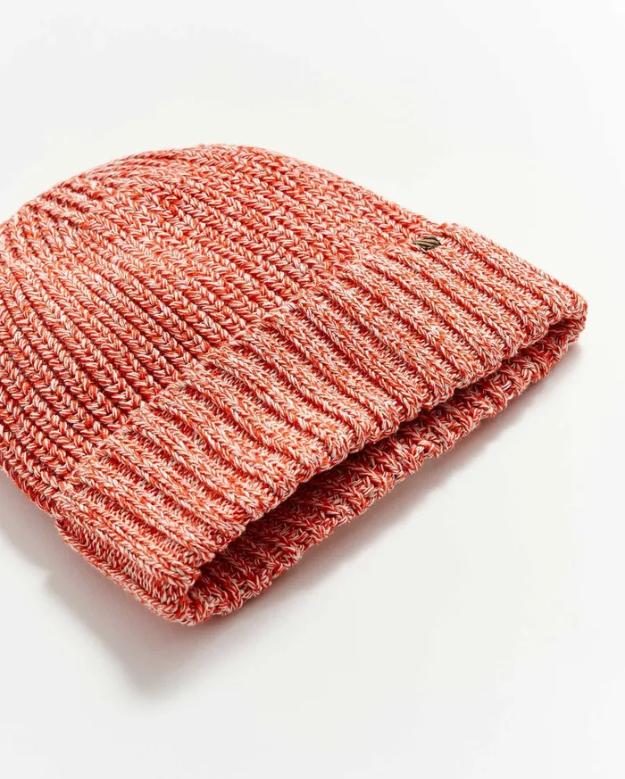 Men Accessories Billy Reid Cotton Ribbon Beanie Burnt Red