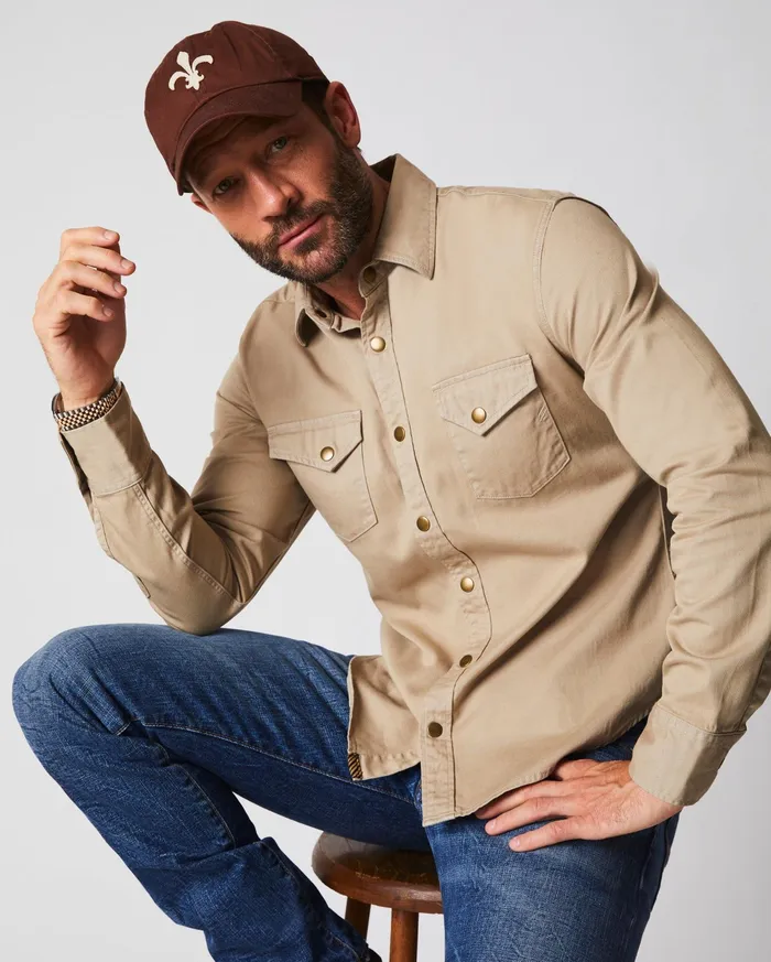 Men Accessories Billy Reid Fleur De Lis Cap Billys Brown