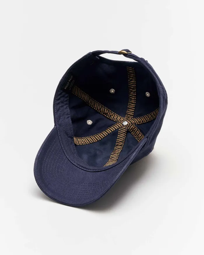 Men Accessories Billy Reid Florence Cap Washed Blue