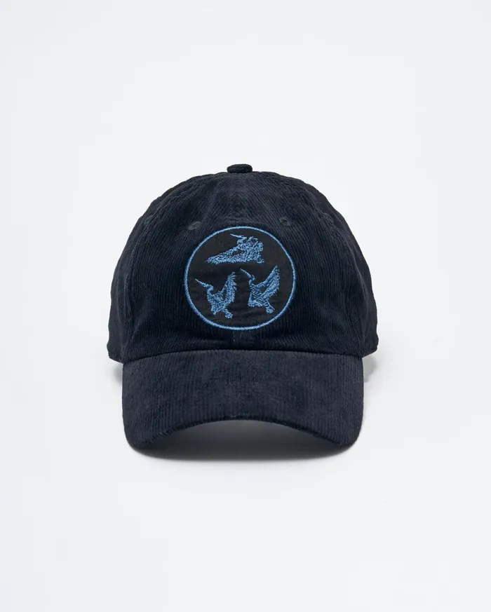 Men Accessories Billy Reid Pelican Cord Cap Black