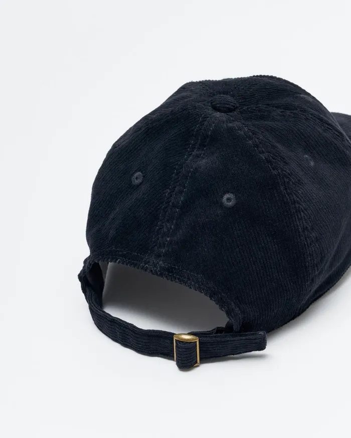 Men Accessories Billy Reid Pelican Cord Cap Black