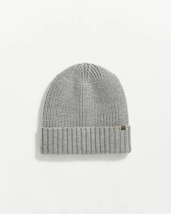 Men Accessories Billy Reid Wool Ribbon Beanie Grey