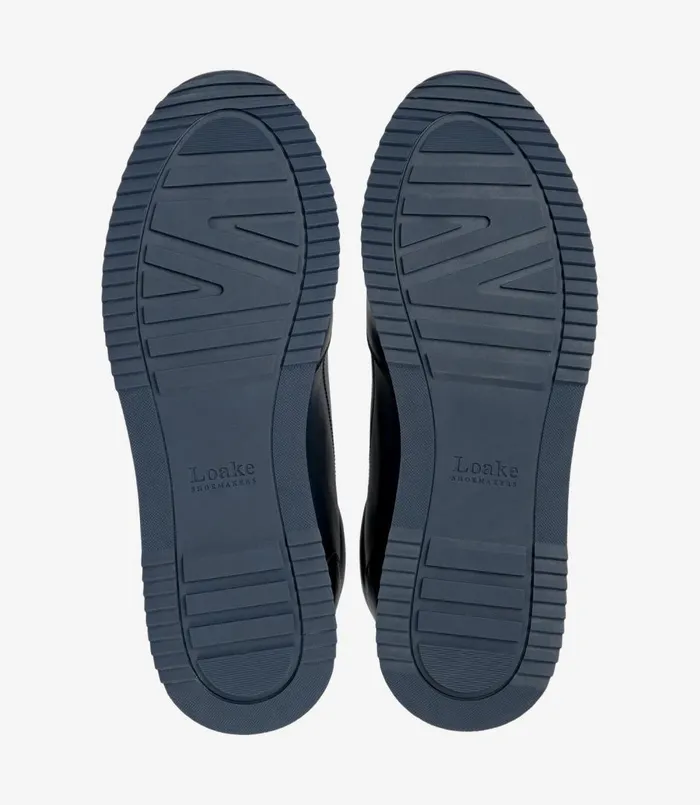 Men Bannister Navy Suede Loake Trainers and Sneakers Men Bannister Navy Suede Loake Trainers and Sneakers