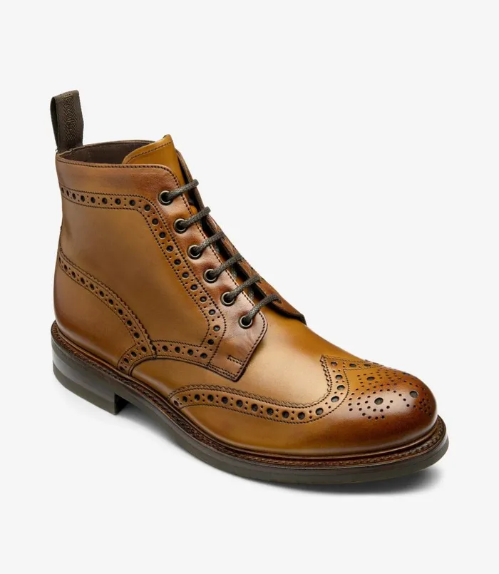 Men Bedale Tan Loake Boots Men Bedale Tan Loake Boots