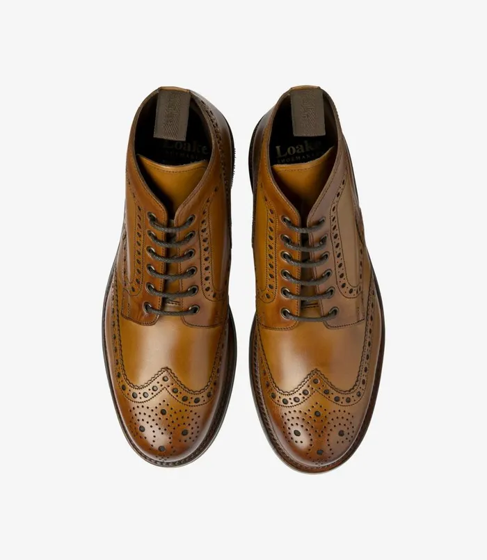 Men Bedale Tan Loake Boots Men Bedale Tan Loake Boots