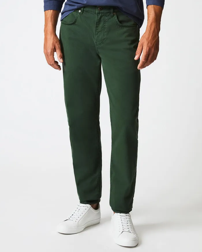 Men Bottoms Billy Reid 5 Pocket Pant Pine Green
