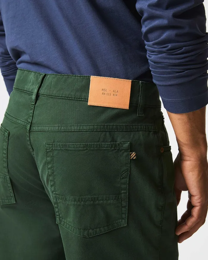 Men Bottoms Billy Reid 5 Pocket Pant Pine Green