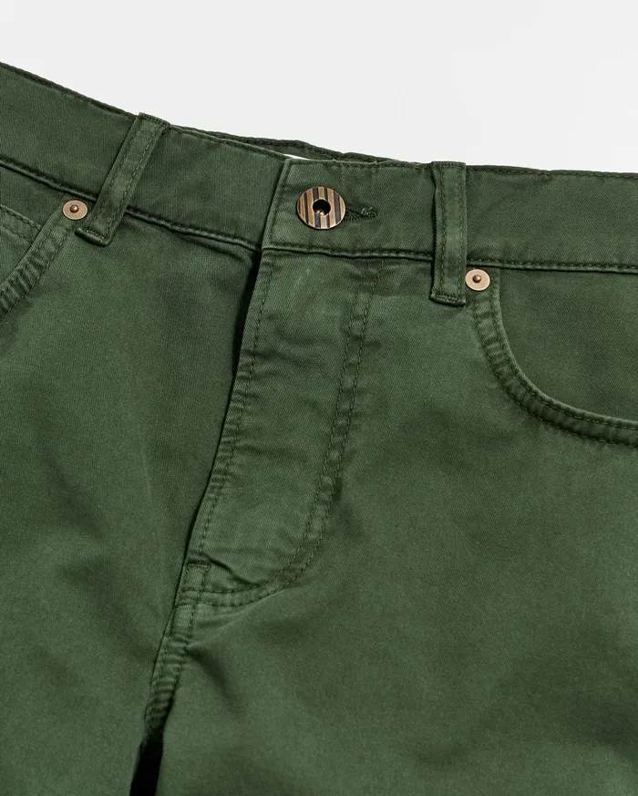 Men Bottoms Billy Reid 5 Pocket Pant Pine Green