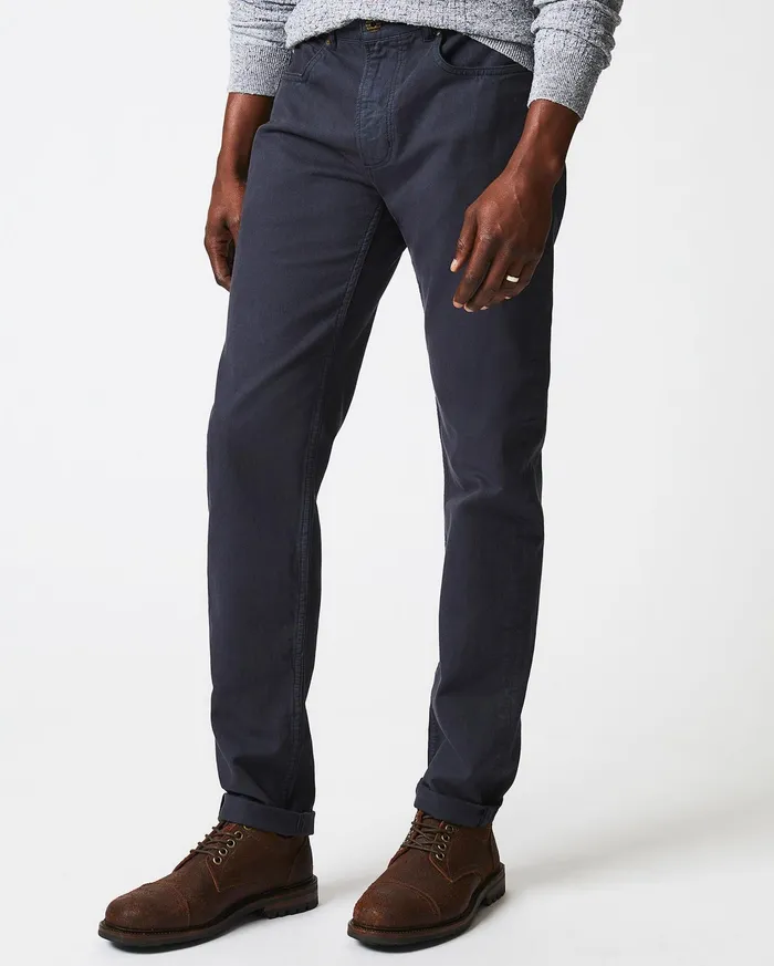 Men Bottoms Billy Reid Bedford 5 Pocket Pant Navy