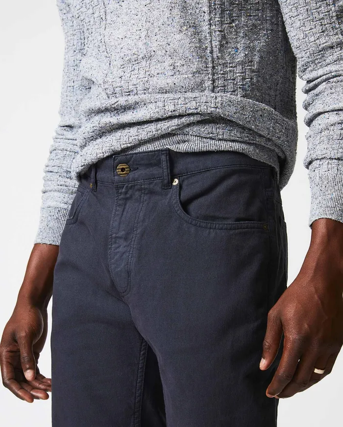 Men Bottoms Billy Reid Bedford 5 Pocket Pant Navy