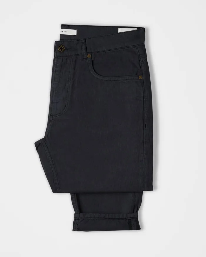 Men Bottoms Billy Reid Bedford 5 Pocket Pant Navy