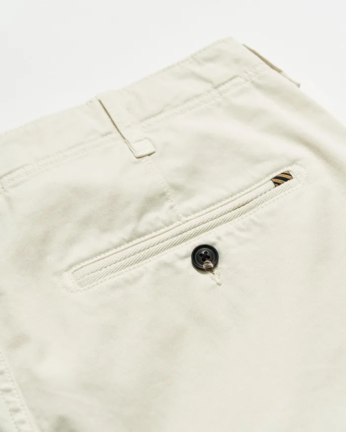 Men Bottoms Billy Reid Chino Short Eggshell