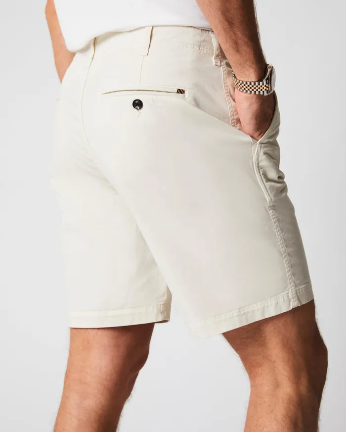 Men Bottoms Billy Reid Chino Short Eggshell