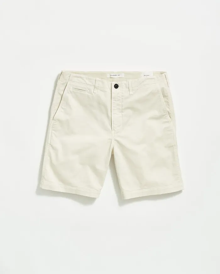 Men Bottoms Billy Reid Chino Short Eggshell