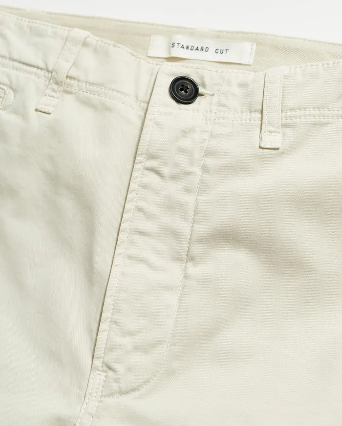 Men Bottoms Billy Reid Chino Short Eggshell