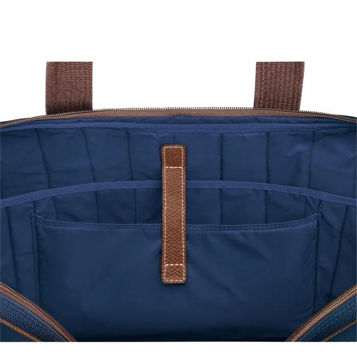 Men Boxford L Briefcase Blue Longchamp Briefcase