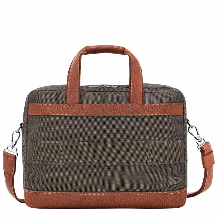 Men Boxford L Briefcase Brown Longchamp Briefcase