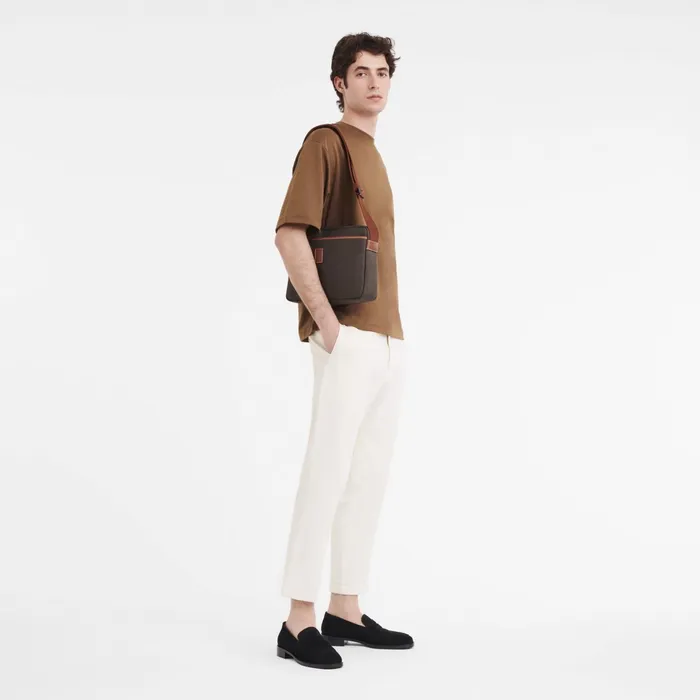 Men Boxford M Camera Bag Brown Longchamp Crossbody Bags