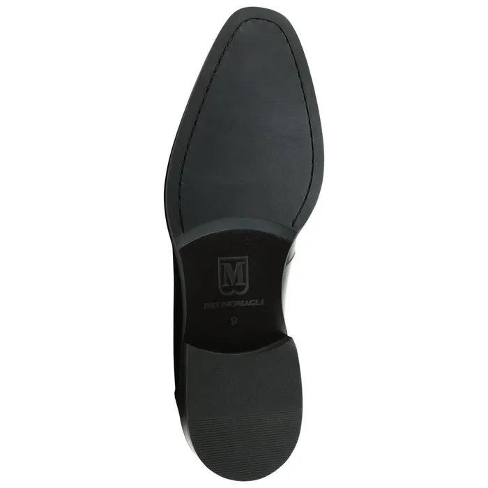 Men Bruno Magli Casual Shoes Nathan Penny Loafer 8211 Black