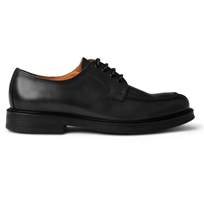 Men Bruno Magli Casual Shoes Tyler Split Toe Leather DerbyBlack